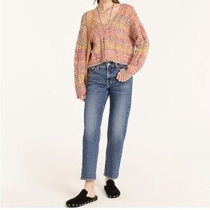 J. Crew Mid-rise '90s classic straight-fit jean in Poole wash